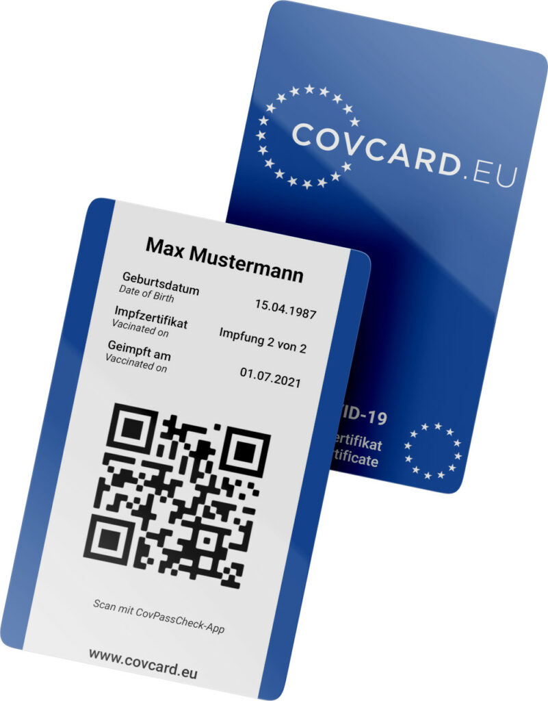 Covcard in der Rathaus Apotheke